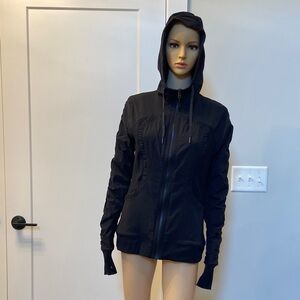 lululemon Midnight Black Bomber Jacket